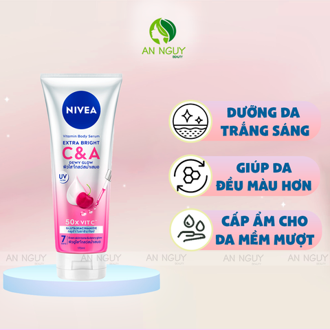 Sữa Dưỡng Thể Nivea Extra Bright Vitamin Lotion 180ml
