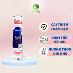 Xịt Khử Mùi Nivea Derma Control Micro Hyaluron Dưỡng Sáng 150ml