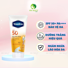 Dưỡng Thể Chống Nắng Vaseline Gluta-Hya Glow Defense UV Serum SPF50+ PA++++ 260ml