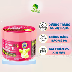 Kem Dưỡng Thể Alpha Arbutin Collagen Body UV New Kích Trắng Da Chống Nắng SPF 50 500g