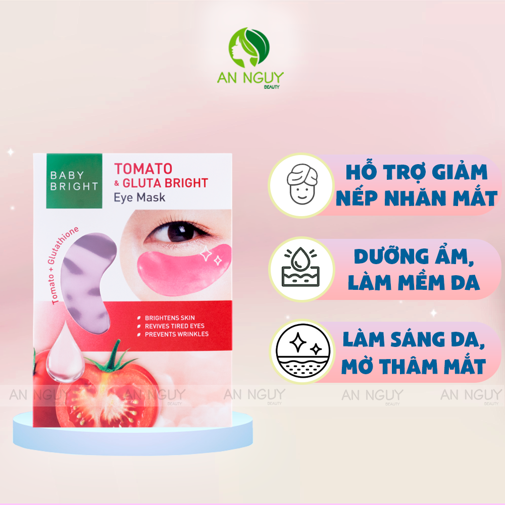 Mặt Nạ Mắt Baby Bright Eye Mask 2 Miếng/ 1 Đôi