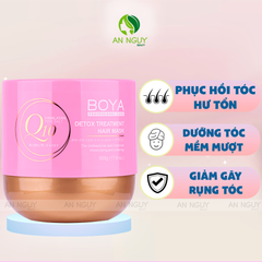 Kem Ủ Tóc Boya Q10 Treatment Hair Mask Nuôi Dưỡng Phục Hồi Tóc Hư Tổn 500g