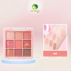 Bảng Phấn Mắt 9 Ô Odbo Shadow & Me Eye Palette 6.5g