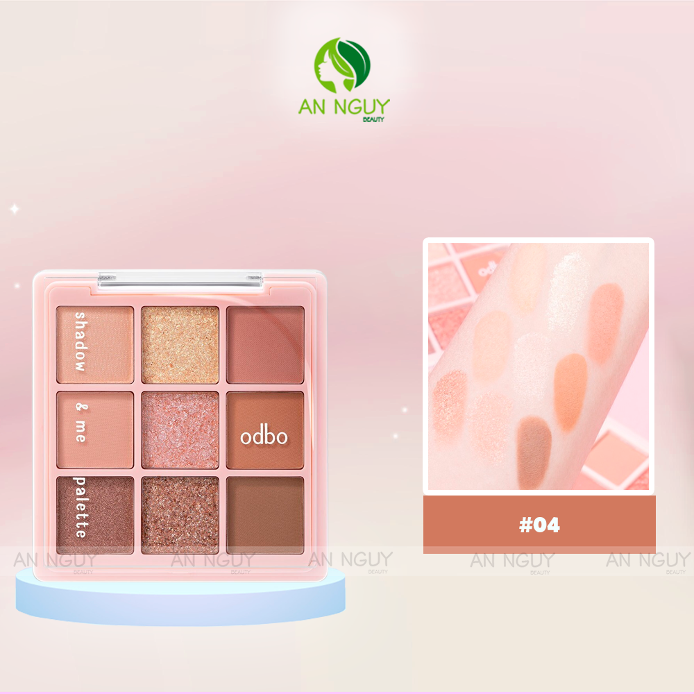 Bảng Phấn Mắt 9 Ô Odbo Shadow & Me Eye Palette 6.5g