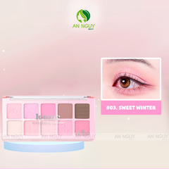 Bảng Phấn Mắt 10 Ô Odbo Iconic Eyeshadow Palette 7g