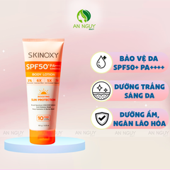 Dưỡng Thể Chống Nắng Sáng Da Skinoxy Boosting Sun Protection Body Lotion SPF50+ PA++++ 180gr