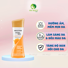 Sữa Dưỡng Thể Mistine White Spa Whitening Lotion Hỗ Trợ Làm Sáng Da 200ml