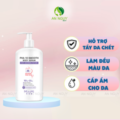 Dưỡng Thể MizuMi PHA 10 Smooth Body Serum Cấp Ẩm 250ml