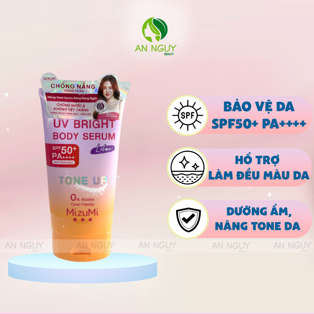 Dưỡng Thể Chống Nắng MizuMi UV Body Serum SPF 50+ PA++++ Anti-Pollution