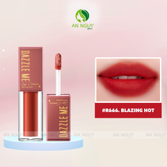 Son Kem Lì Dazzle Me Mousse Lip Cream Siêu Mịn Kháng Nước Không Làm Khô Môi 4.5g
