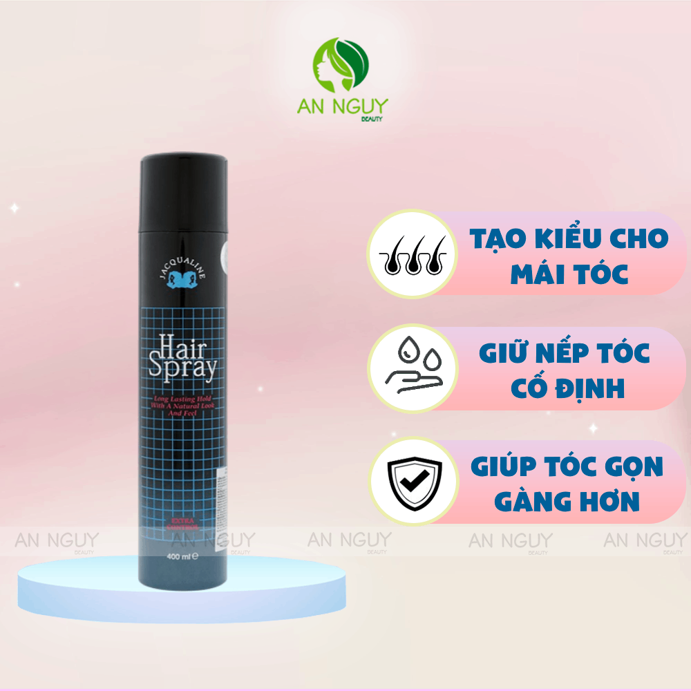 Keo Xịt Tóc Jacqualine Hair Spray Extra Control 400ml