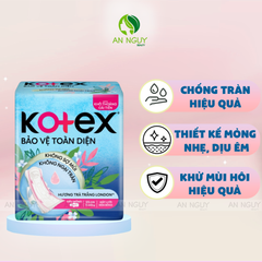 Băng Vệ Sinh Kotex Bảo Vệ Toàn Diện Siêu Mỏng Cánh 23cm 8 Miếng