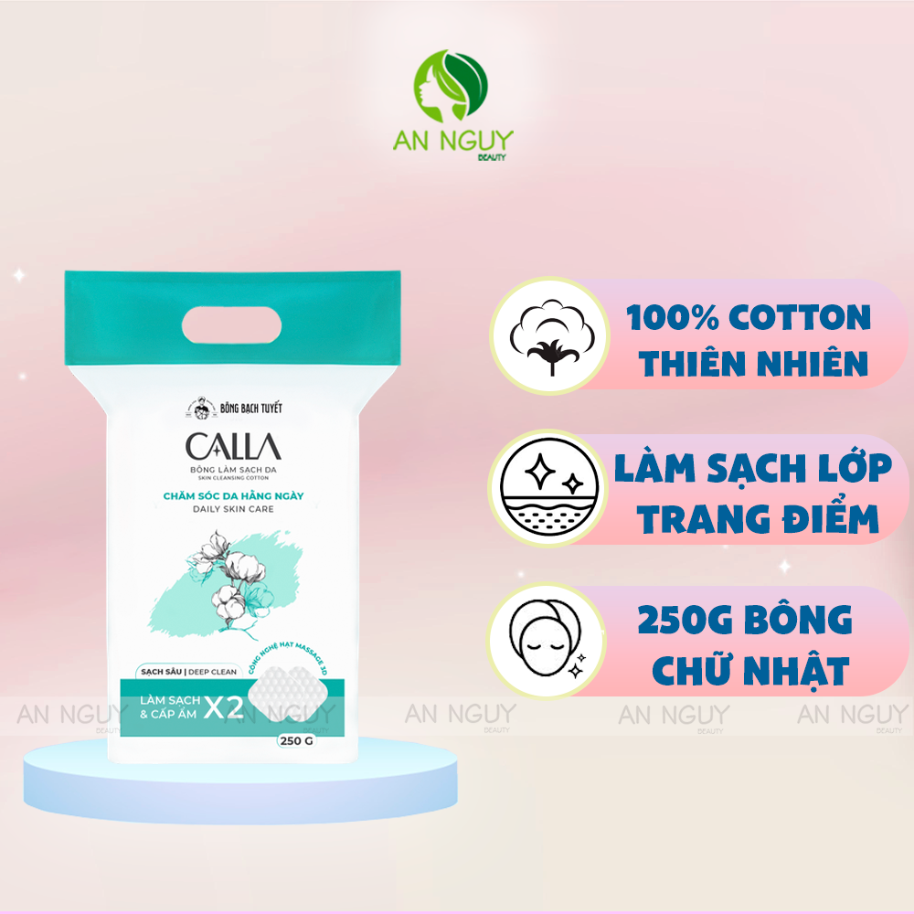 Bông Tẩy Trang Calla Skin Cleansing Cotton