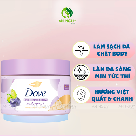 Tẩy Da Chết Body Dove Smoothie Renewal Exfoliator