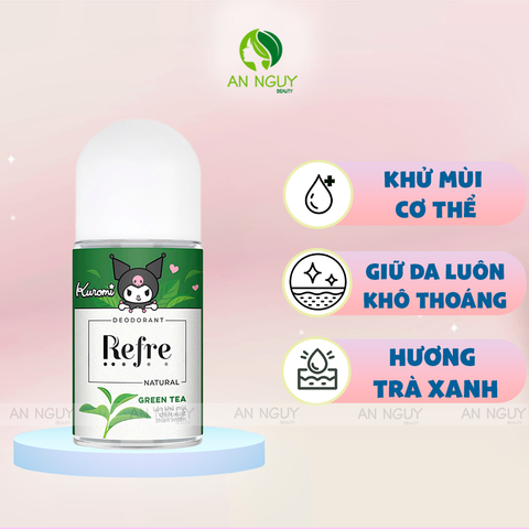 Lăn Khử Mùi Refre Natural Deodorant Natural 40ml