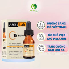 Tinh Chất Acnes Lab Vitamin C Serum Dưỡng Sáng, Mờ Thâm 15ml