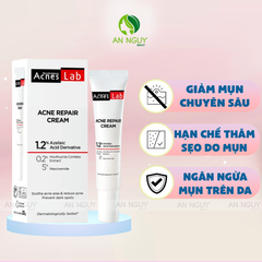 Kem Dưỡng Acnes Lab Acne Repair Cream Giảm Mụn Chuyên Sâu 20g
