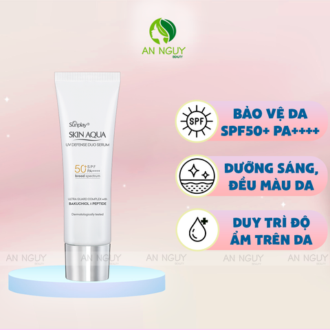 Serum Chống Nắng Skin Aqua UV Defense Duo Serum Dưỡng Da Chuyên Sâu 30g