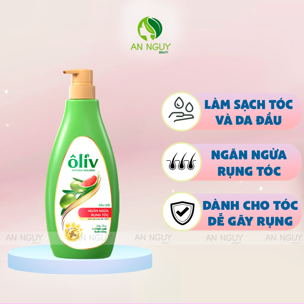 Dầu Gội Ôliv Natural Nourish Olive Shampoo 650ml + Dầu Tắm Ôliv Natural Nourish Dưỡng Ẩm 250ml