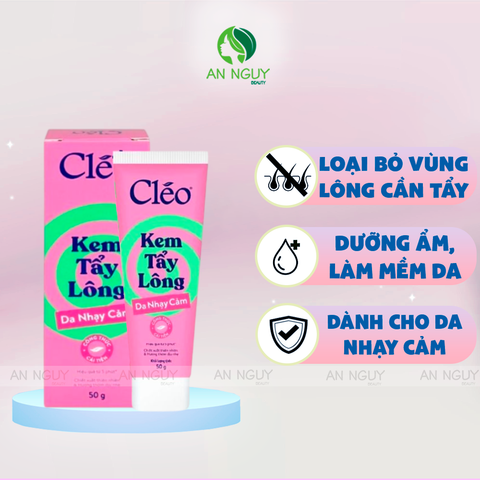 Kem Tẩy Lông Cléo Hair Removal Cream (Phiên Bản Mới)