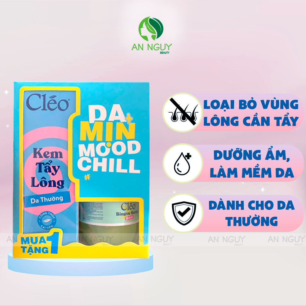 Kem Tẩy Lông Cléo Hair Removal Cream (Phiên Bản Mới)