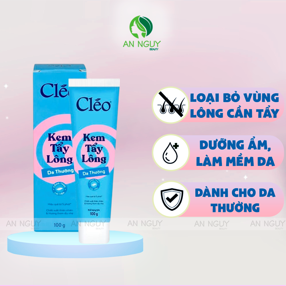 Kem Tẩy Lông Cléo Hair Removal Cream (Phiên Bản Mới)