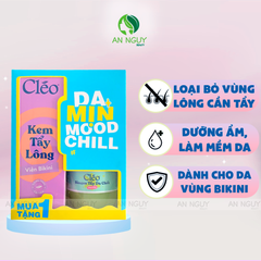 [COMBO] Kem Tẩy Lông Cléo Hair Removal Cream (Phiên Bản Mới) + Tẩy Tế Bào Da Chết Cléo Bingsu Scrub