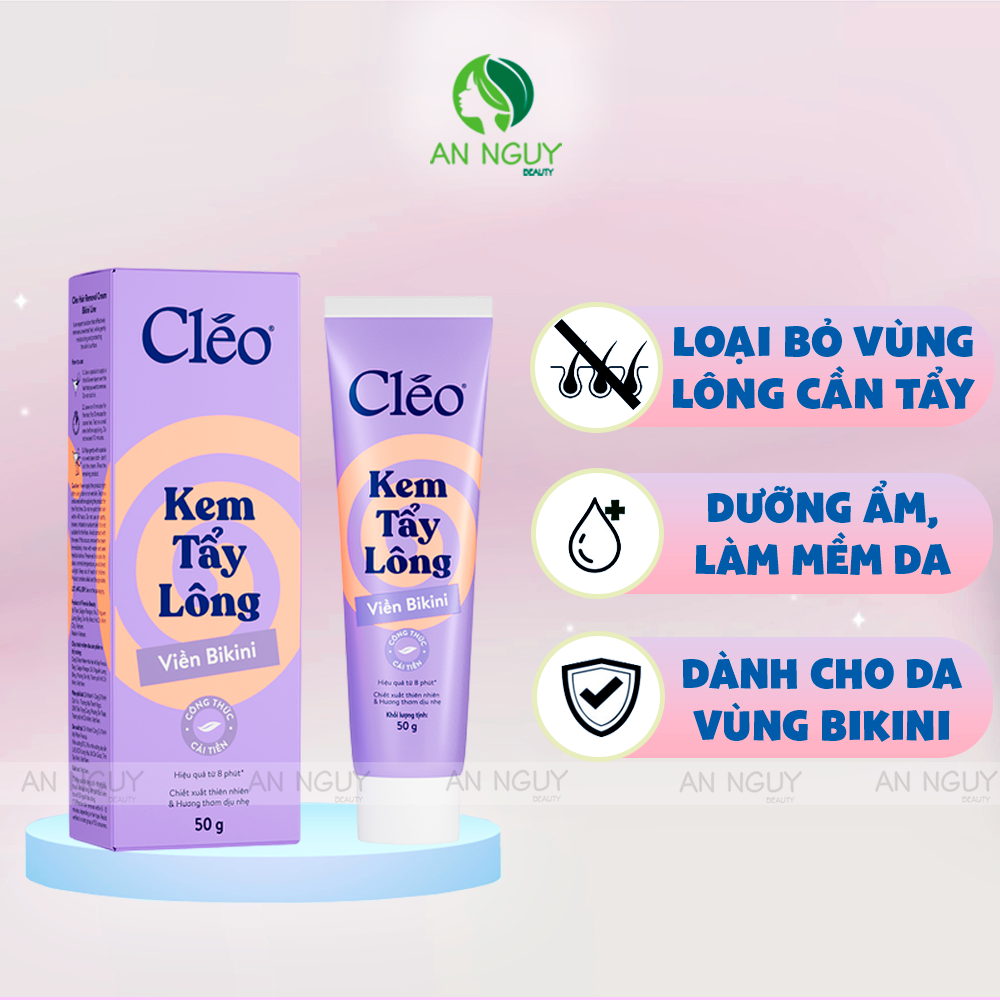 Kem Tẩy Lông Cléo Hair Removal Cream (Phiên Bản Mới)