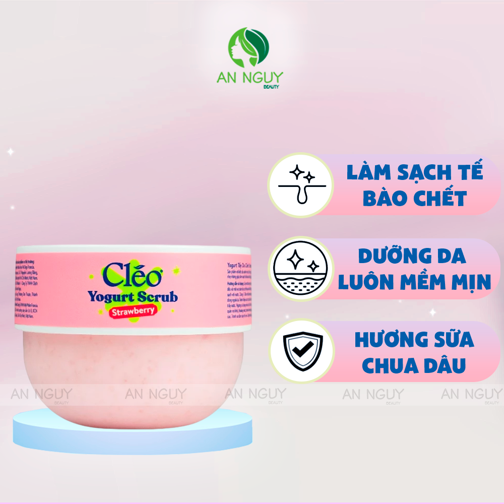 Tẩy Da Chết Cléo Dessert Body Hỗ Trợ Làm Sạch Lỗ Chân Lông