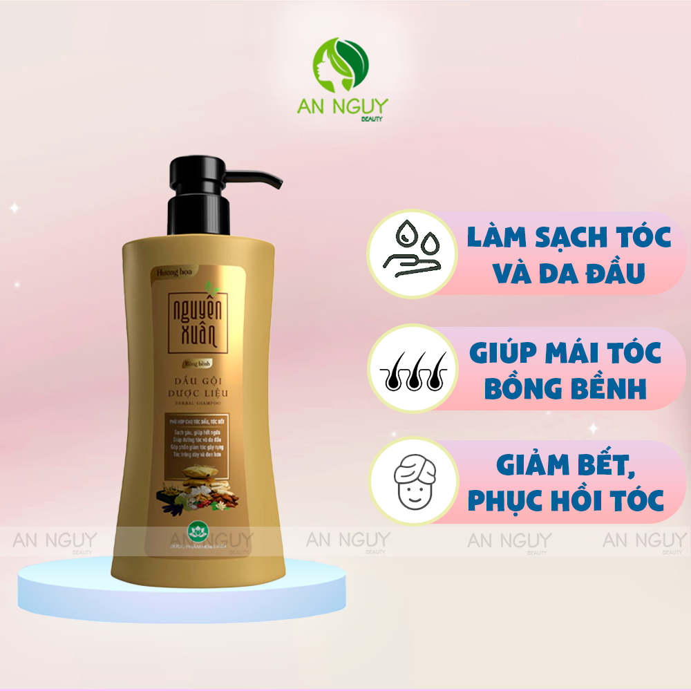 Dầu Gội Dược Liệu Nguyên Xuân Herbal Shampoo Bồng Bềnh