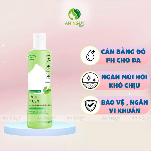 Dung Dịch Vệ Sinh Phụ Nữ Lactacyd Ngăn Mùi Giữ Ẩm Cho Da 250ml