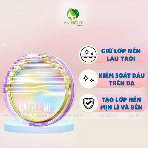 Phấn Phủ Kiềm Dầu Dazzle Me Better Than Filter HD Invisible Powder 5g
