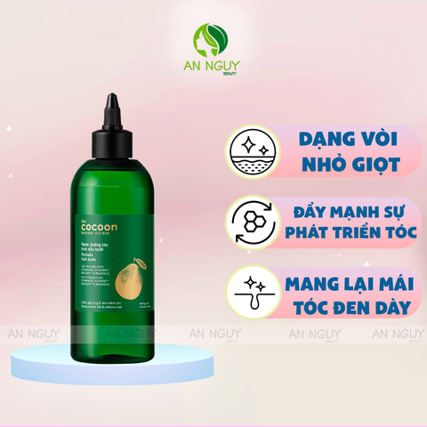 Nước Dưỡng Tóc Cocoon Pomelo Hair Tonic Tinh Dầu Bưởi Kích Thích Mọc Tóc