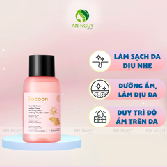 Nước Tẩy Trang Cocoon Sen Hậu Giang Lotus Soothing Micellar Water Cho Da Nhạy Cảm
