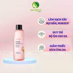 Nước Tẩy Trang Cocoon Sen Hậu Giang Lotus Soothing Micellar Water Cho Da Rất Nhạy Cảm 500ml