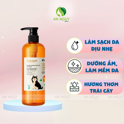 Gel Tắm Cocoon Đường Thốt Nốt An Giang Palmyra Sugar Shower Gel