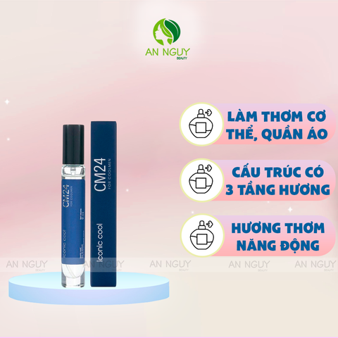 Nước Hoa Nam CM24 For Coolmen Eau De Parfum 9ml