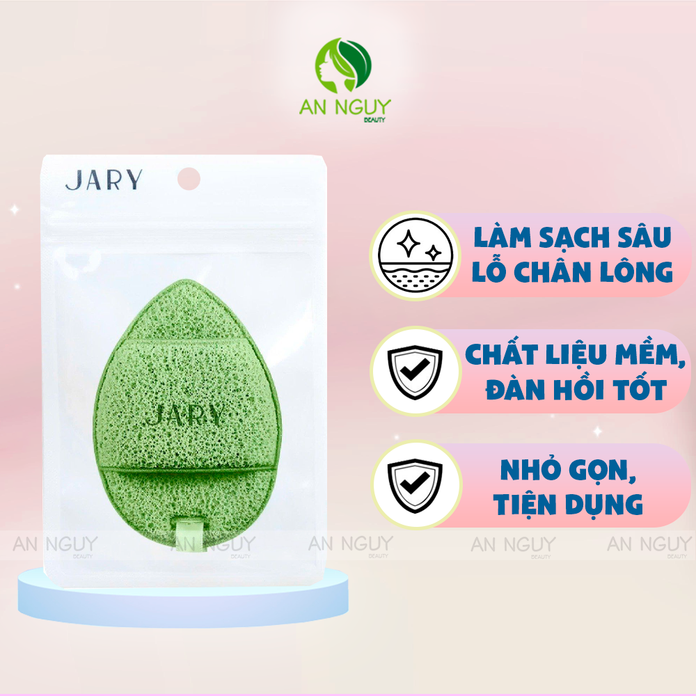 Miếng Rửa Mặt Bọt Biển Jary Cleansing Sponge