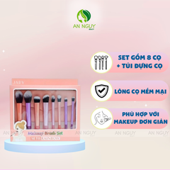 Bộ Cọ Trang Điểm Jary Makeup Brush Set Nhiều Mẫu Có Túi Đựng