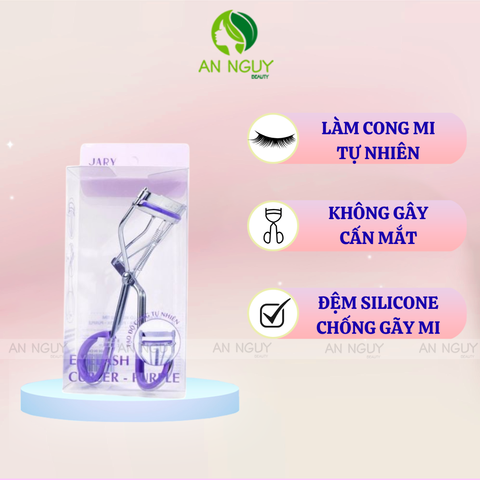 Kẹp Bấm Mi Lò Xo Jary Eyelash Curler - Màu Tím