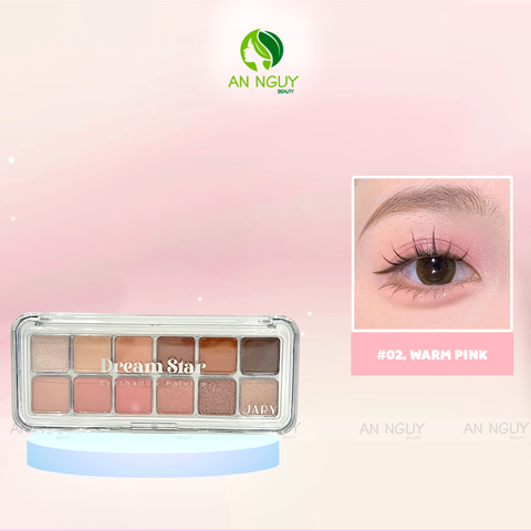Bảng Phấn Mắt 12 Ô Jary Dream Star Eyeshadow Palette 14.4g
