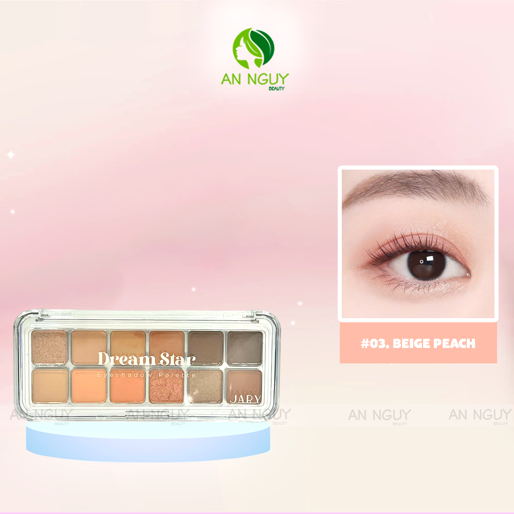 Bảng Phấn Mắt 12 Ô Jary Dream Star Eyeshadow Palette 14.4g