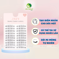 Lông Mi Cụm Không Keo 10 Hàng JARY Master Lashes