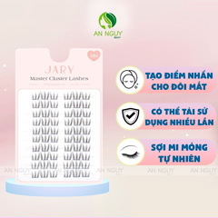 Lông Mi Cụm Không Keo 10 Hàng JARY Master Lashes