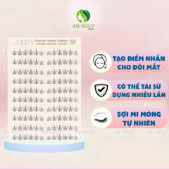 Lông Mi Cụm Sẵn Keo 10 Hàng JARY Easyfit Lashes