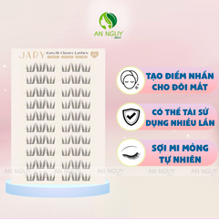 Lông Mi Cụm Sẵn Keo 10 Hàng JARY Easyfit Lashes