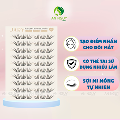 Lông Mi Cụm Sẵn Keo 10 Hàng JARY Easyfit Lashes