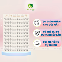 Lông Mi Cụm Sẵn Keo 10 Hàng JARY Easyfit Lashes