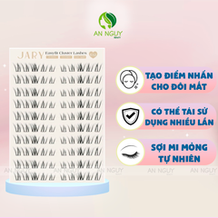 Lông Mi Cụm Sẵn Keo 10 Hàng JARY Easyfit Lashes