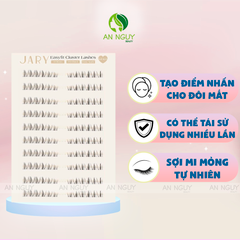 Lông Mi Cụm Sẵn Keo 10 Hàng JARY Easyfit Lashes